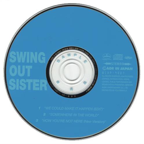 Swing Out Sister We Could Make It Happen CD single (CD5 / 5") Japanese SOSC5WE122844