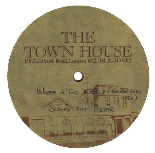 Swing Out Sister Where In The World 10" vinyl single (10 inch record) UK SOS10WH432877