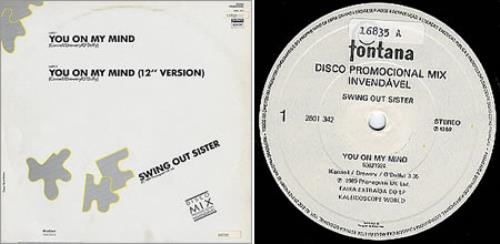 Swing Out Sister You On My Mind 12" vinyl single (12 inch record / Maxi-single) Brazilian SOS12YO232608
