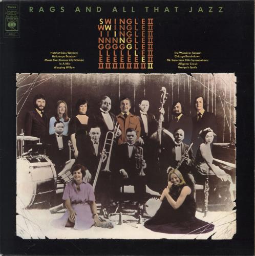 Swingle II Rags And All That Jazz vinyl LP album (LP record) UK SW2LPRA772846