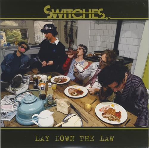 Switches Lay Down The Law 7" vinyl single (7 inch record / 45) UK SW807LA397401