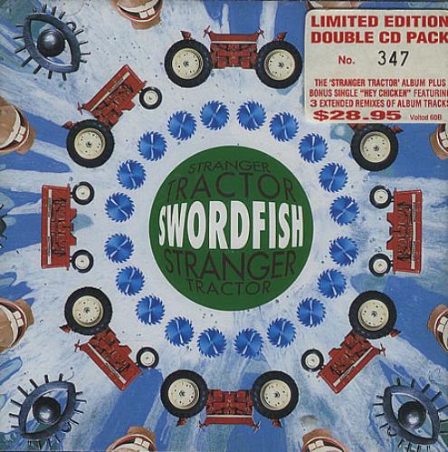Swordfish Stranger Tractor 2 CD album set (Double CD) Australian SHX2CST367238