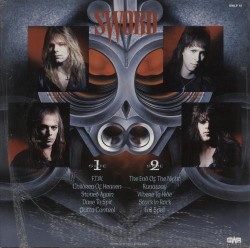 Sword Metalized vinyl LP album (LP record) UK SWOLPME868900