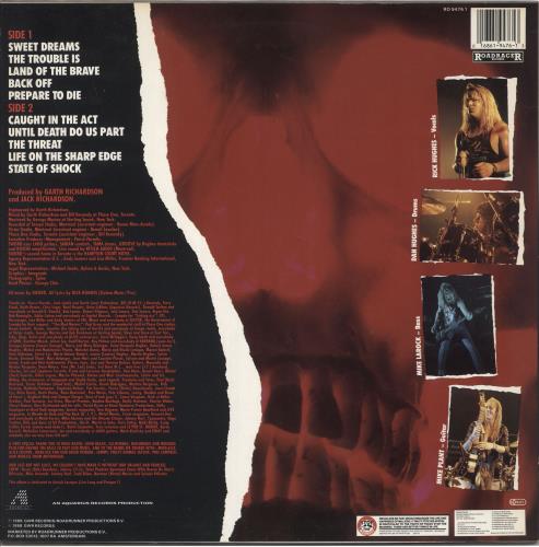 Sword Sweet Dreams vinyl LP album (LP record) Dutch SWOLPSW732725
