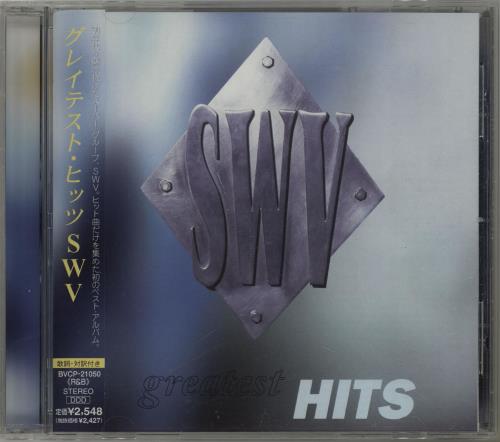 SWV Greatest Hits + Obi CD album (CDLP) Japanese SWVCDGR678000