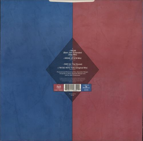 SWV Weak 12" vinyl single (12 inch record / Maxi-single) UK SWV12WE868387