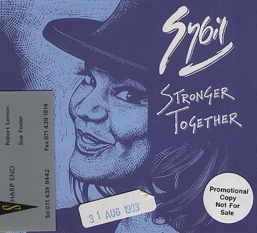 Sybil Stronger Together CD single (CD5 / 5") UK SYBC5ST156943