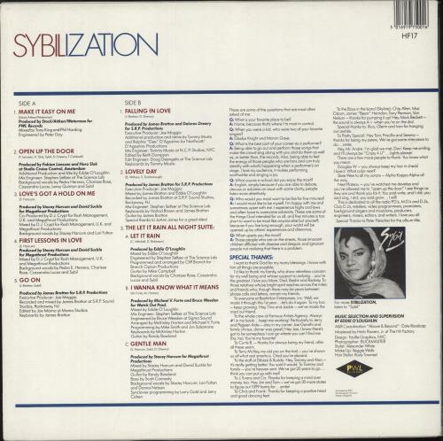 Sybil Sybilization vinyl LP album (LP record) UK SYBLPSY890829