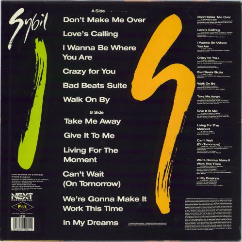 Sybil Walk On By vinyl LP album (LP record) UK SYBLPWA245369