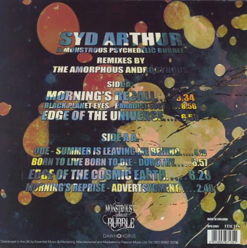 Syd Arthur A Monstrous Psychedelic Bubble (Remixes By The Amorphous Androgynous) vinyl LP album (LP record) UK WYDLPAM830761