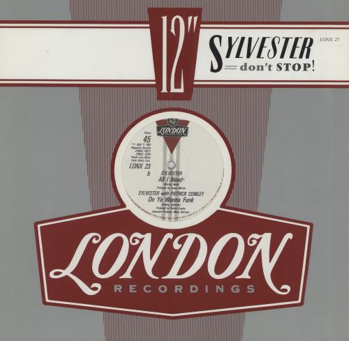 Sylvester Don't Stop 12" vinyl single (12 inch record / Maxi-single) UK VTR12DO754111