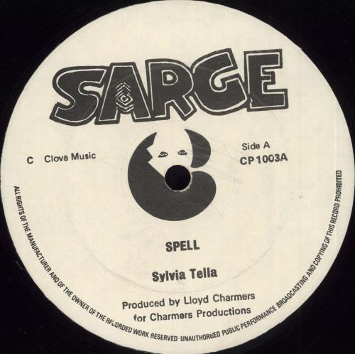 Sylvia Tella Spell / Spell Version 12" vinyl single (12 inch record / Maxi-single) UK ZYL12SP716511