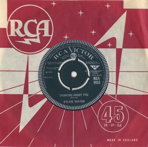 Sylvie Vartan Another Heart 7" vinyl single (7 inch record / 45) UK VIE07AN587120