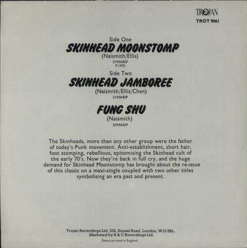 Symarip Skinhead Moonstomp 12" vinyl single (12 inch record / Maxi-single) UK S1Y12SK670822