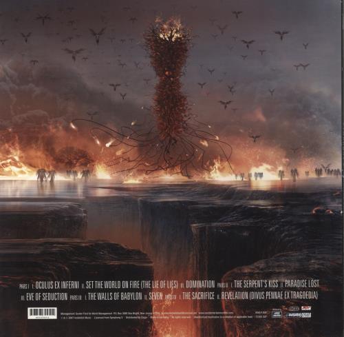 Symphony X Paradise Lost 2-LP vinyl record set (Double LP Album) German 2YQ2LPA859465