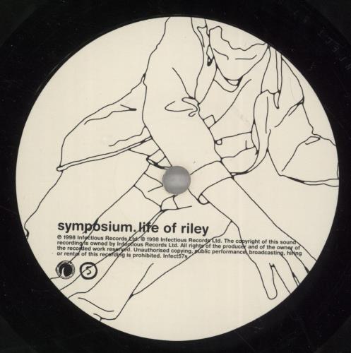 Symposium Blue 7" vinyl single (7 inch record / 45) UK SYM07BL252632