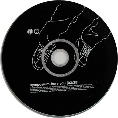 Symposium Bury You CD single (CD5 / 5") UK SYMC5BU114923