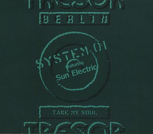 System 01 Take My Soul CD single (CD5 / 5") German S0AC5TA387126
