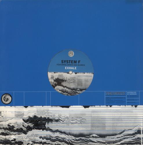 System F Exhale 12" vinyl single (12 inch record / Maxi-single) Dutch SYZ12EX880554