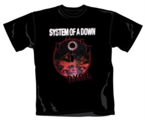 System Of A Down BYOB T-Shirt - Medium t-shirt UK SMDTSBY355291