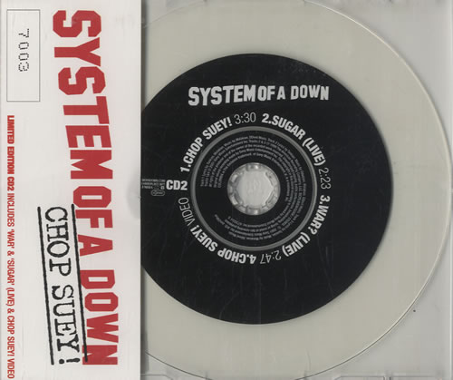 System Of A Down Chop Suey CD single (CD5 / 5") UK SMDC5CH280977