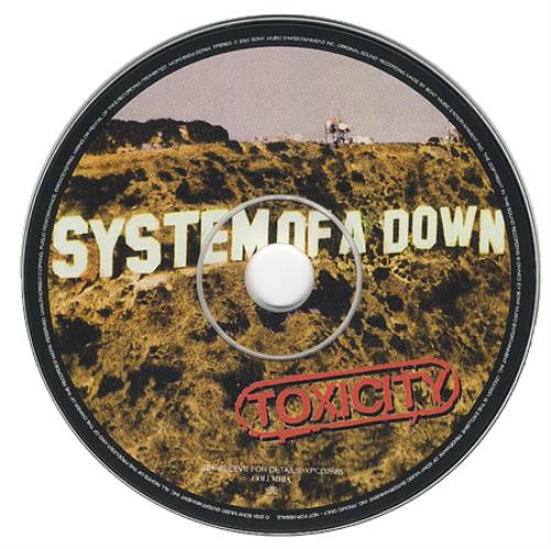 System Of A Down Toxicity CD single (CD5 / 5") UK SMDC5TO198473