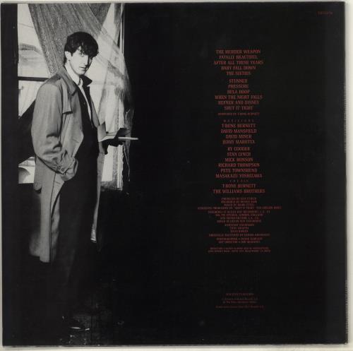 T-Bone Burnett Proof Through The Night vinyl LP album (LP record) UK TU-LPPR707980