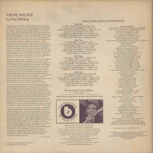 T-Bone Walker Classics Of Modern Blues - EX 2-LP vinyl record set (Double LP Album) US TB/2LCL745636