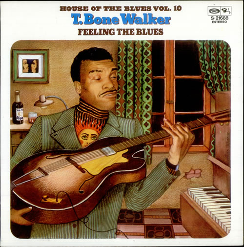 T-Bone Walker Feeling The Blues vinyl LP album (LP record) Spanish TB/LPFE529962