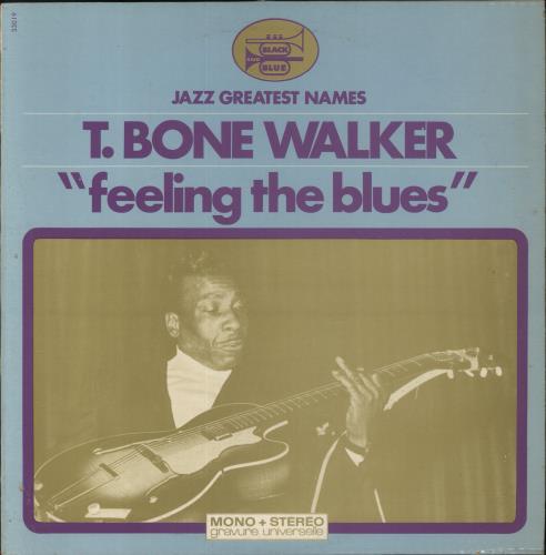 T-Bone Walker Feeling The Blues vinyl LP album (LP record) French TB/LPFE854704