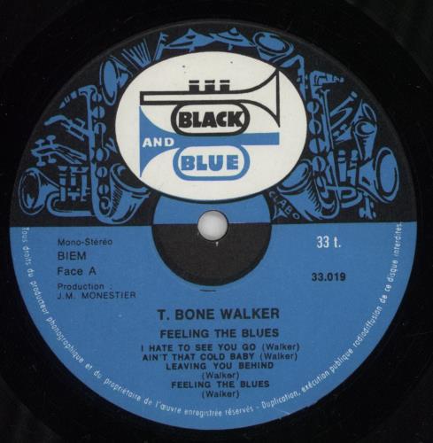 T-Bone Walker Feeling The Blues vinyl LP album (LP record) French TB/LPFE854704