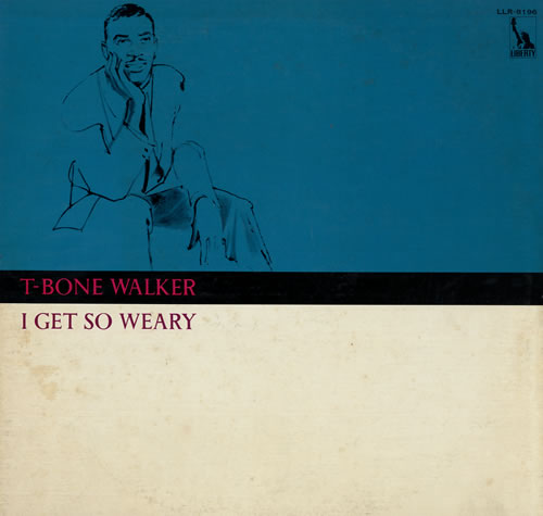 T-Bone Walker I Get So Weary vinyl LP album (LP record) Japanese TB/LPIG555274