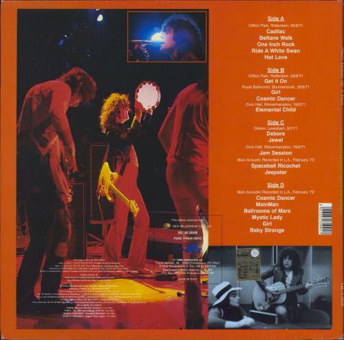 T-Rex / Tyrannosaurus Rex "I Danced Myself Out Of The Womb" 3-LP vinyl record set (Triple LP Album) UK REX3LID789989