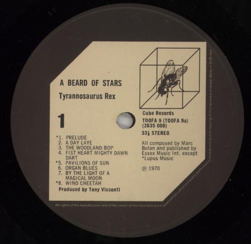 T-Rex / Tyrannosaurus Rex A Beard Of Stars / Unicorn 2-LP vinyl record set (Double LP Album) UK REX2LAB402704