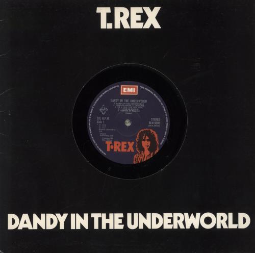 T-Rex / Tyrannosaurus Rex Dandy In The Underworld - EX vinyl LP album (LP record) UK REXLPDA363112