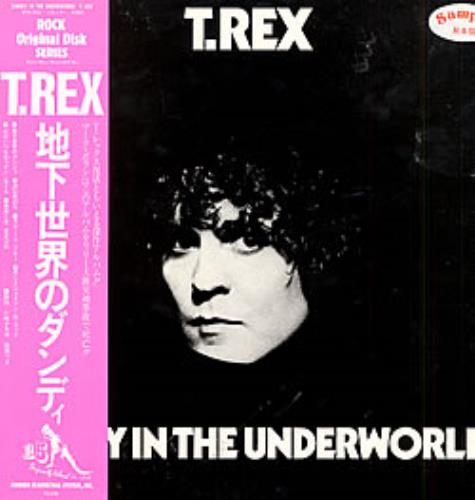 T-Rex / Tyrannosaurus Rex Dandy In The Underworld vinyl LP album (LP record) Japanese REXLPDA167067