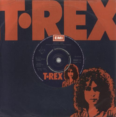 T-Rex / Tyrannosaurus Rex Dreamy Lady 7" vinyl single (7 inch record / 45) UK REX07DR212580