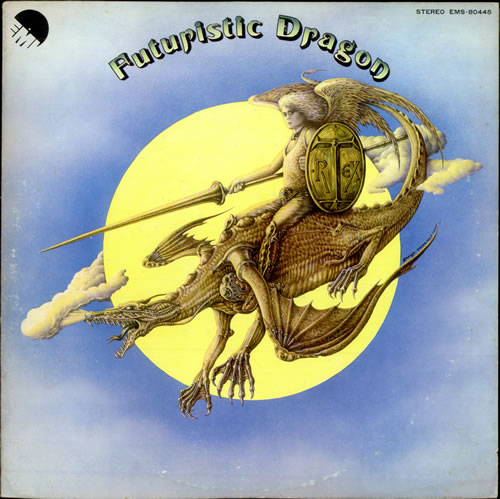 T-Rex / Tyrannosaurus Rex Futuristic Dragon vinyl LP album (LP record) Japanese REXLPFU209010