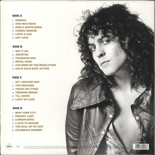 T-Rex / Tyrannosaurus Rex Gold - Gold Vinyl 2-LP vinyl record set (Double LP Album) UK REX2LGO814820
