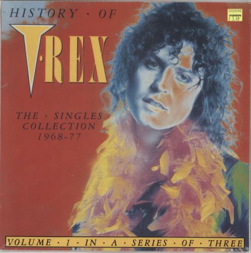 T-Rex / Tyrannosaurus Rex History Of T.Rex - The Singles Collection 1968-77 [Volumes 1-3] - Sealed 3-LP vinyl record set (Triple LP Album) UK REX3LHI730824