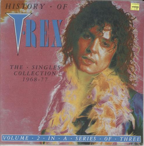 T-Rex / Tyrannosaurus Rex History Of T.Rex - The Singles Collection 1968-77 [Volumes 1-3] - Sealed 3-LP vinyl record set (Triple LP Album) UK REX3LHI730824