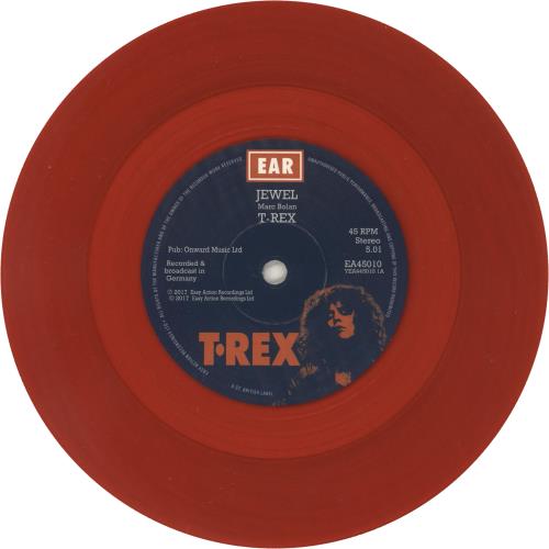 T-Rex / Tyrannosaurus Rex Jewel 7" vinyl single (7 inch record / 45) UK REX07JE745712