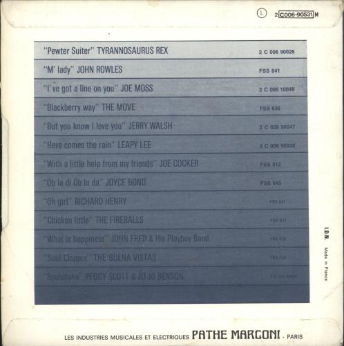 T-Rex / Tyrannosaurus Rex King Of The Rumbling Spires 7" vinyl single (7 inch record / 45) French REX07KI730143