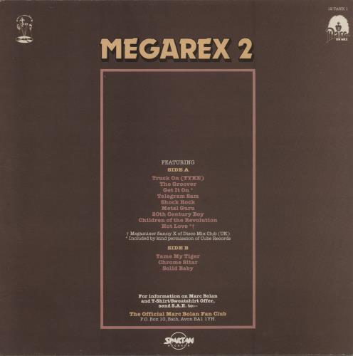 T-Rex / Tyrannosaurus Rex Megarex 2 - EX 12" vinyl single (12 inch record / Maxi-single) UK REX12ME184255