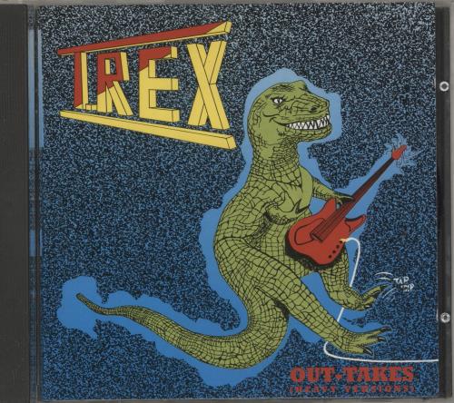 T-Rex / Tyrannosaurus Rex Out-Takes (Heavy Versions) CD album (CDLP) German REXCDOU732932