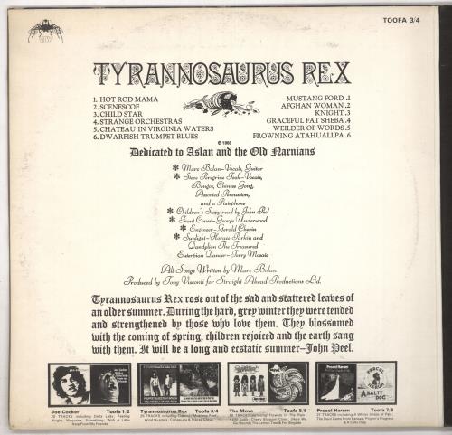 T-Rex / Tyrannosaurus Rex Prophets, Seers & Sages/ My People Were Fair 2-LP vinyl record set (Double LP Album) UK REX2LPR210952