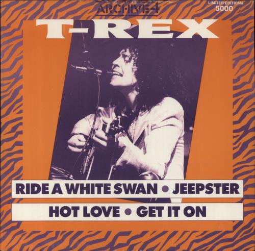 T-Rex / Tyrannosaurus Rex Ride A White Swan 12" vinyl single (12 inch record / Maxi-single) UK REX12RI127356