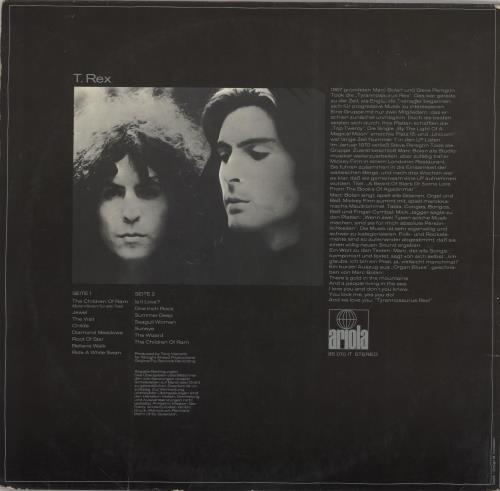 T-Rex / Tyrannosaurus Rex Ride A White Swan vinyl LP album (LP record) German REXLPRI754652