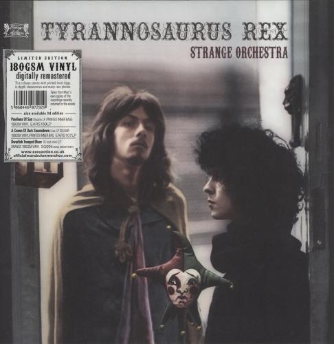T-Rex / Tyrannosaurus Rex Strange Orchestra - 180 Gram Remastered 2-LP vinyl record set (Double LP Album) UK REX2LST887780