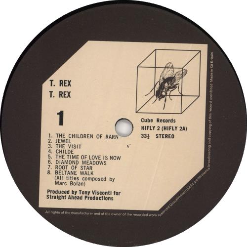 T-Rex / Tyrannosaurus Rex T-Rex vinyl LP album (LP record) UK REXLPTR724765